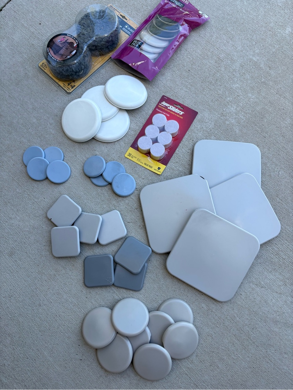 PADS FOR BOTTOM OF FURNITURE